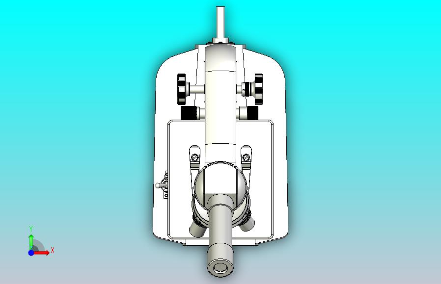 一种简易显微镜3D模型