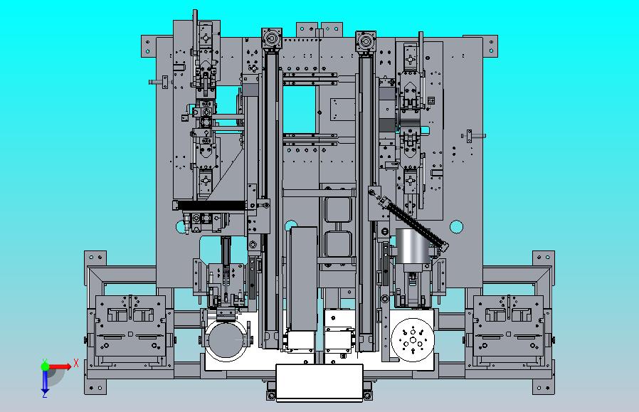 REVA汽车模组自动组装设备三维图纸3D图