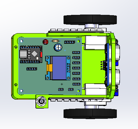 线性寻迹小机器人
