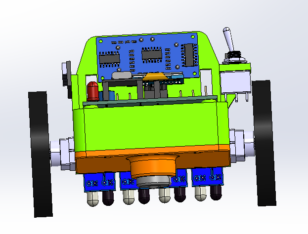 线性寻迹小机器人