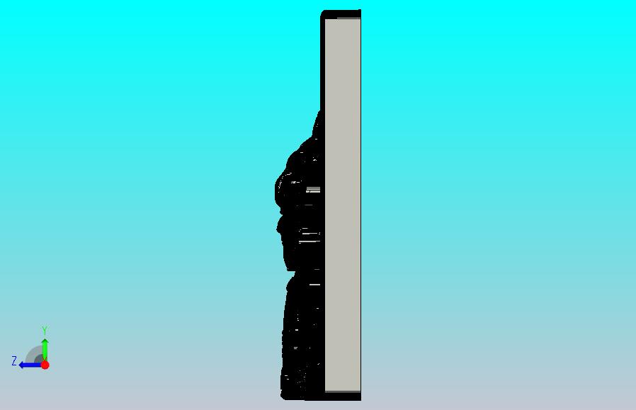 黑悟空佛牌钥匙扣_stls