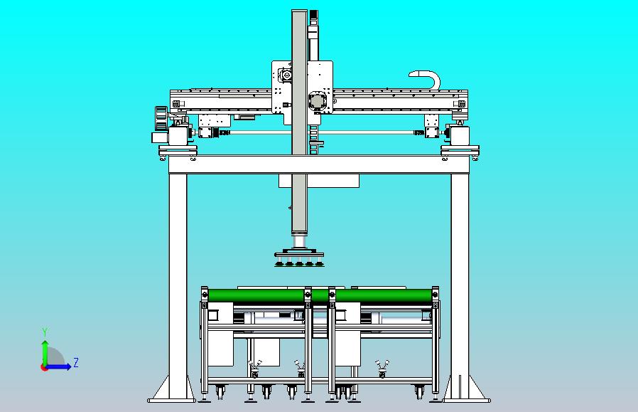 3D视觉分拣龙门搬运机构