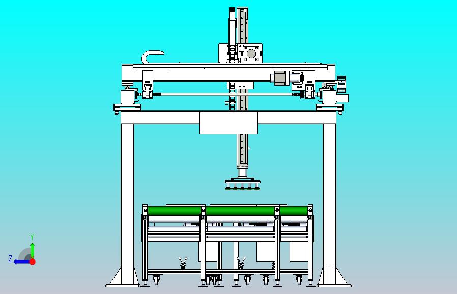3D视觉分拣龙门搬运机构