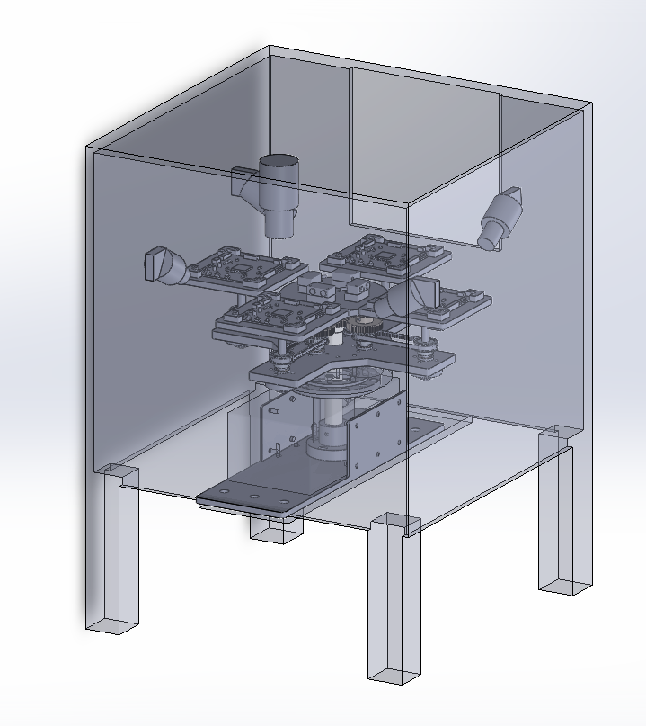 四工位电路板印刷机