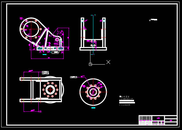 一种斜孔焊接机器人的结构设计sw+CAD+说明书