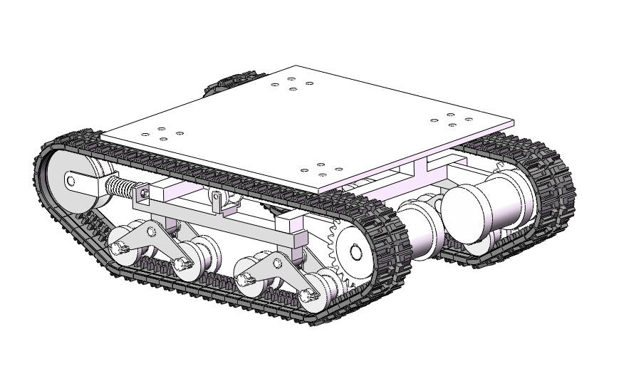 装煤机行走部分结构设计 sw+CAD+说明书