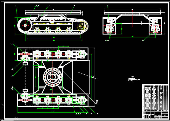 装煤机行走部分结构设计 sw+CAD+说明书