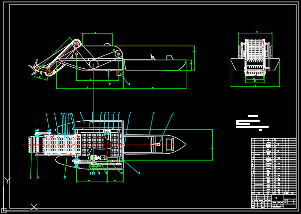 小型水域水面漂浮物收集装置设计  sw +CAD+说明书