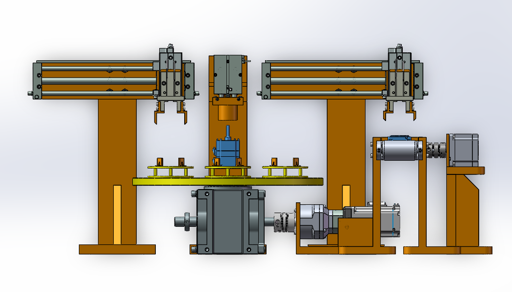 无刷直流电机端盖自动组装设备UG