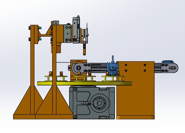 无刷直流电机端盖自动组装设备UG