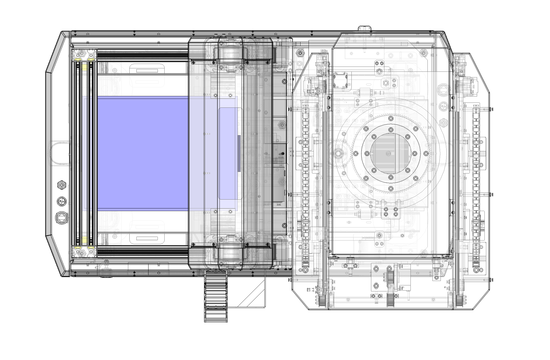 多层仓储自动导引车（AGV）3D图纸 STEP格式