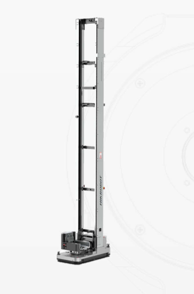 多层仓储自动导引车（AGV）3D图纸 STEP格式