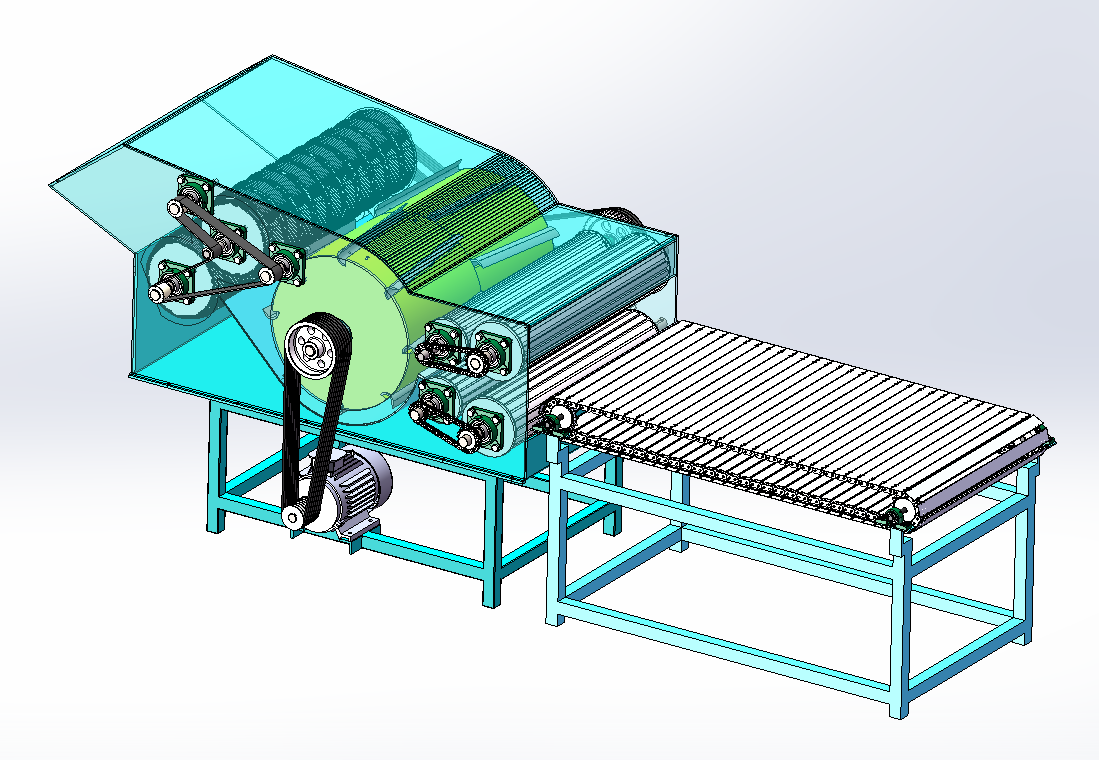农作物秸秆、草料青贮机（加工绞碎机）