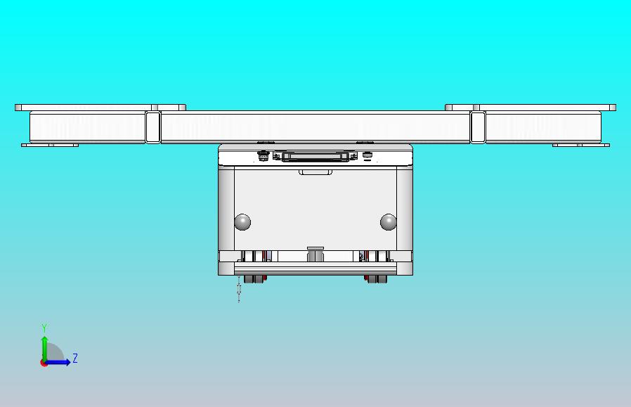 双向背负式AGV三维图纸 Solidworks21设计