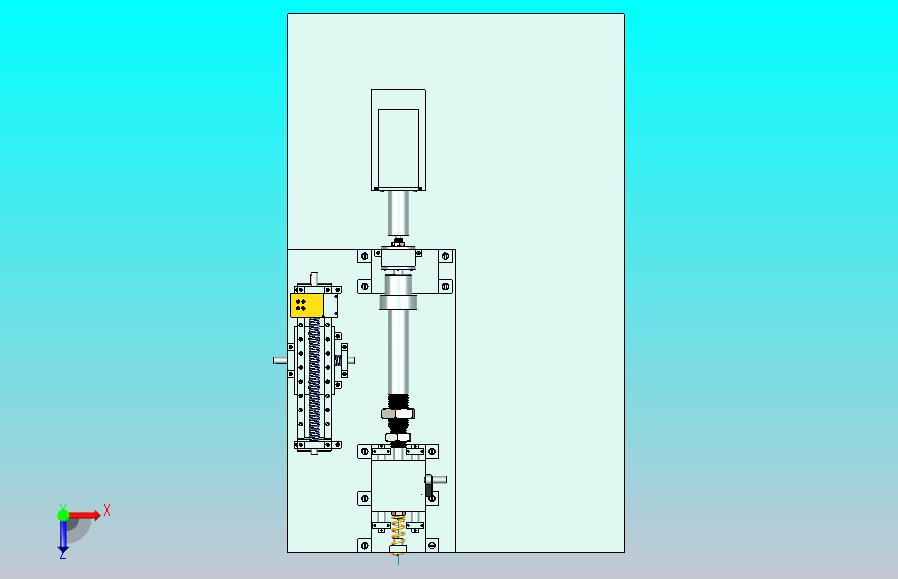 小型车床模型UG