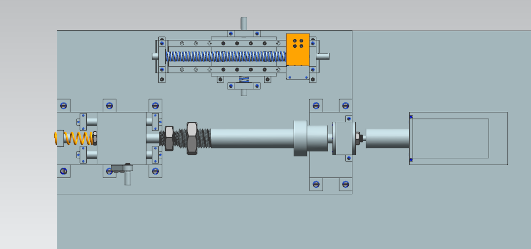 小型车床模型UG