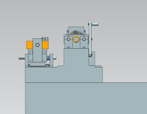 小型车床模型UG