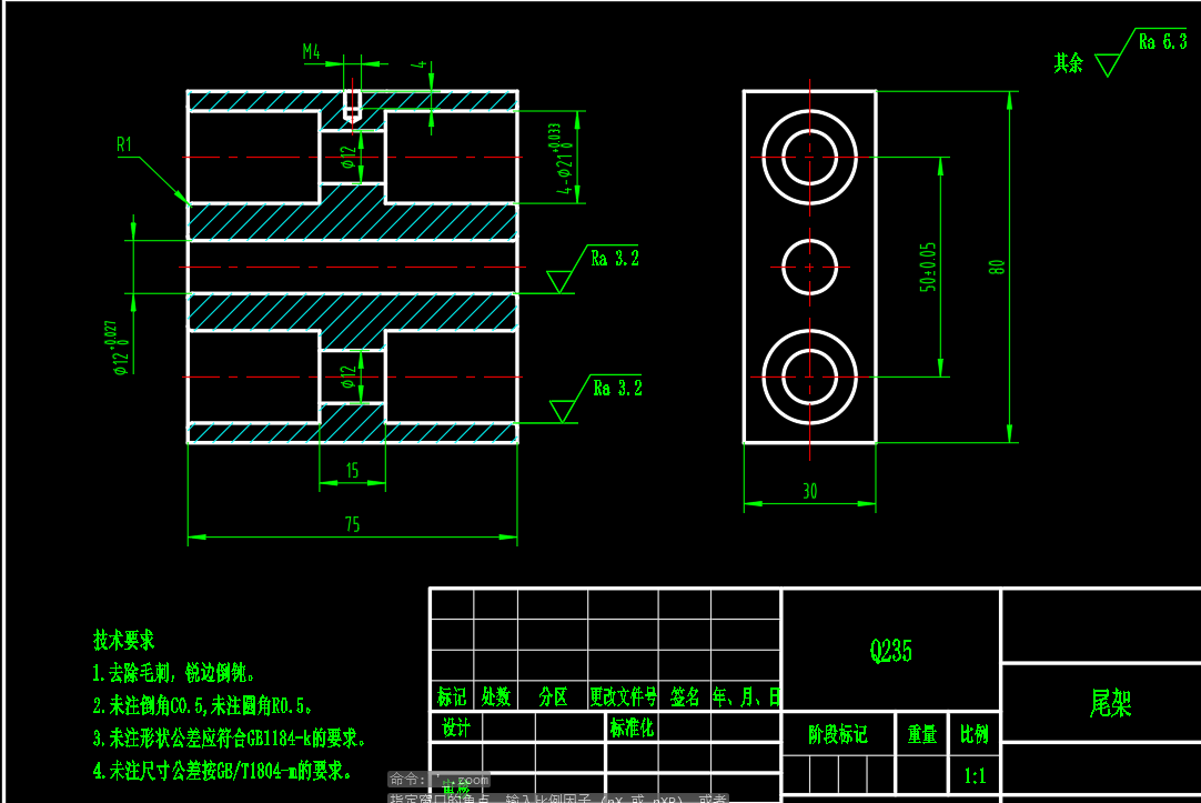小型车床模型CAD