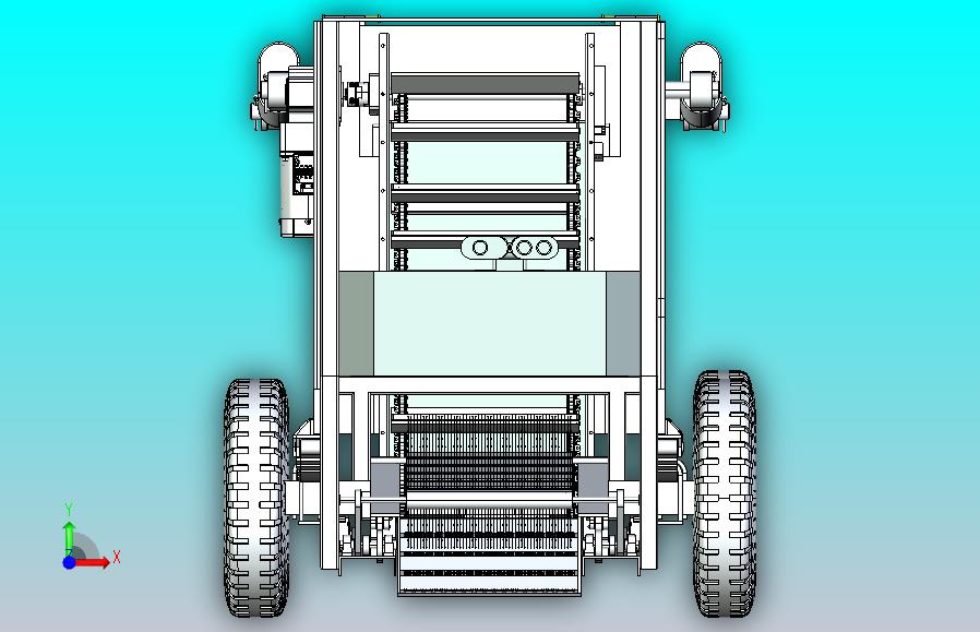 沙滩清理垃圾机器人UG