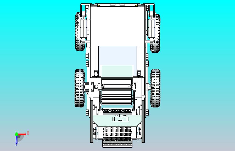 沙滩清理垃圾机器人UG