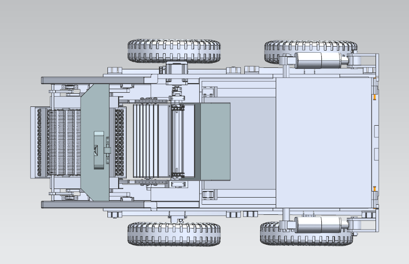 沙滩清理垃圾机器人UG