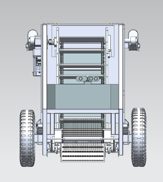 沙滩清理垃圾机器人UG