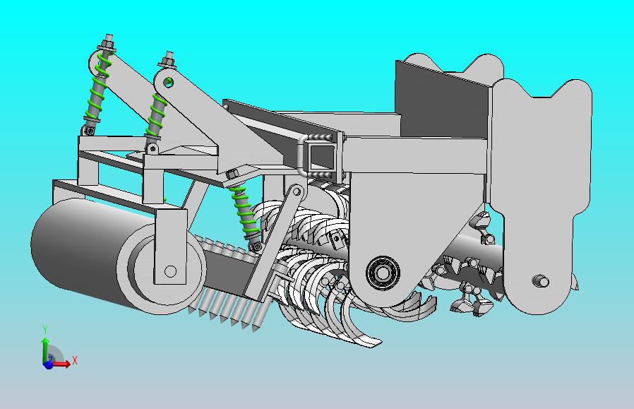 玉米秸秆根茬粉碎还田机SW