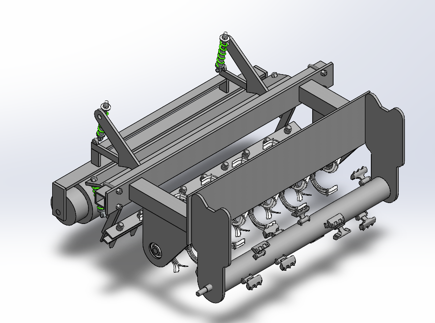 玉米秸秆根茬粉碎还田机SW
