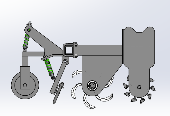 玉米秸秆根茬粉碎还田机SW