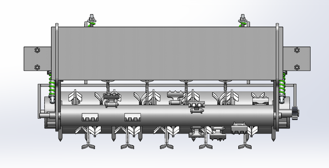 玉米秸秆根茬粉碎还田机SW