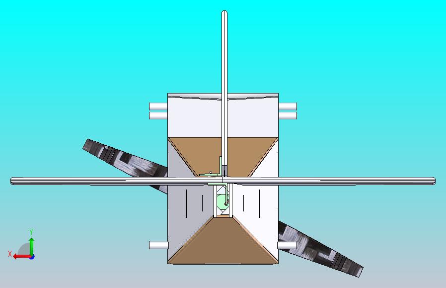 WF77型双层机翼飞机航模结构3D图纸 附平面工程图