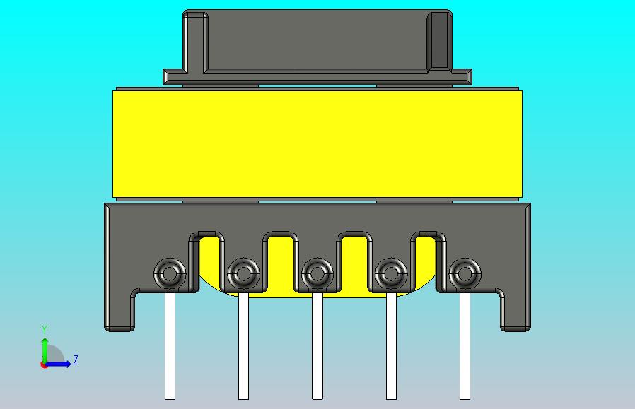EE20 5+5卧式变压器