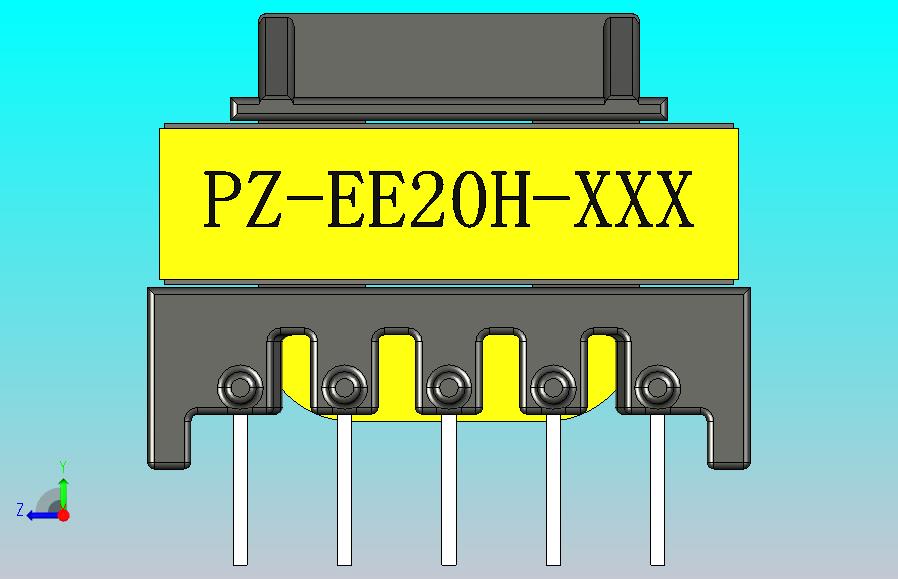 EE20 5+5卧式变压器