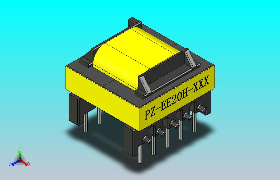 EE20 5+5卧式变压器