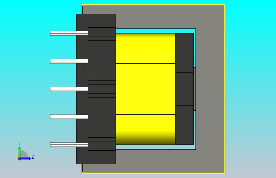 EE22W立式变压器5+5