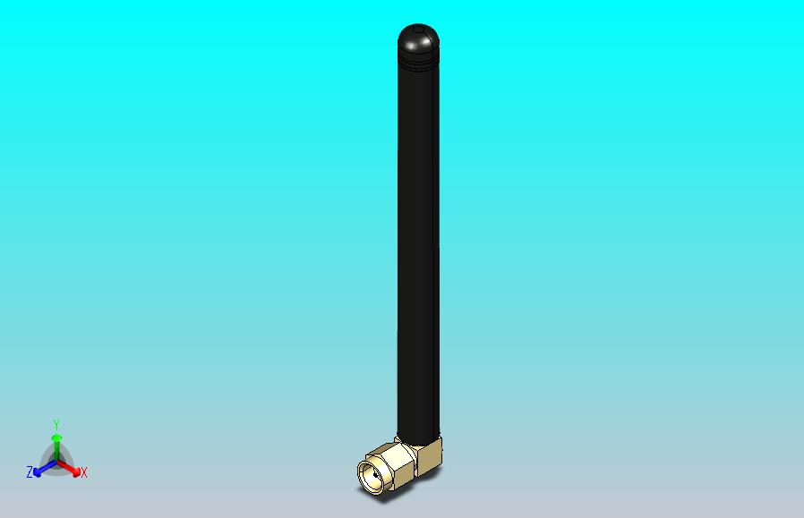 SMA插头天线100毫米868兆赫