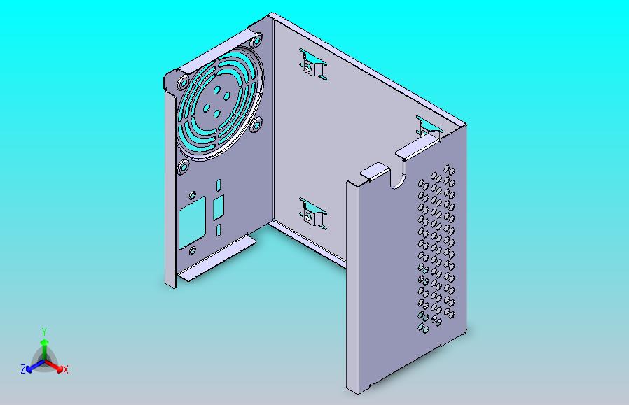 Catia 机箱钣金