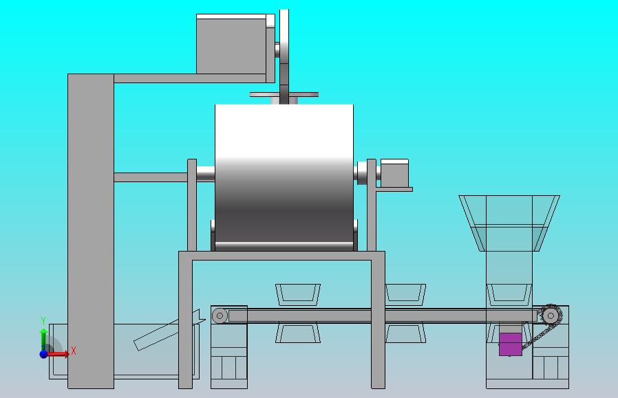 自动贴标签设备模型