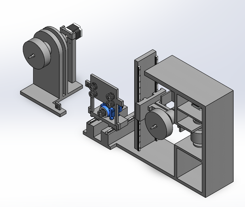 小直径电缆绕线机设计SW