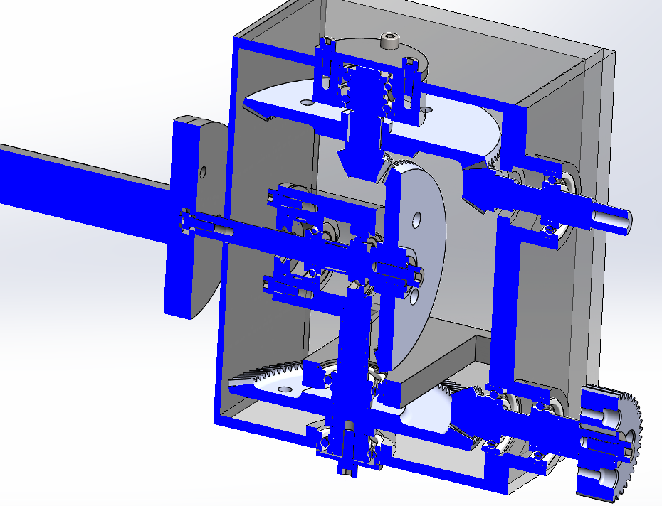 关节型机器人腕部结构设计【喷涂、焊接】SW
