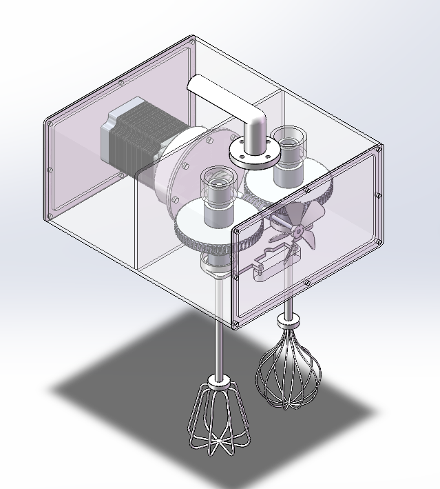 双头打蛋器模型SW