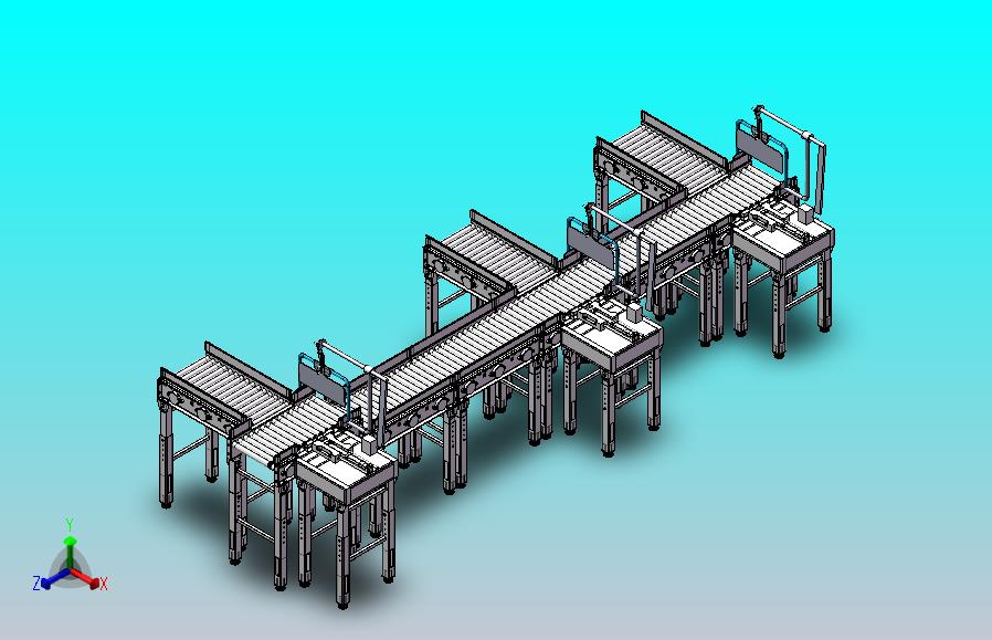 切割输送机设计SW