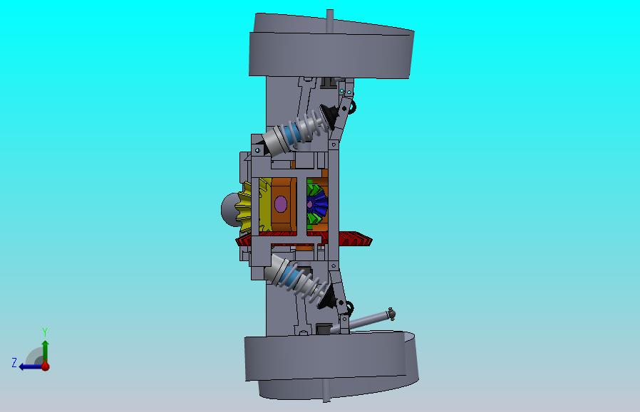 遥控玩具小车结构3D图纸 Solidworks设计