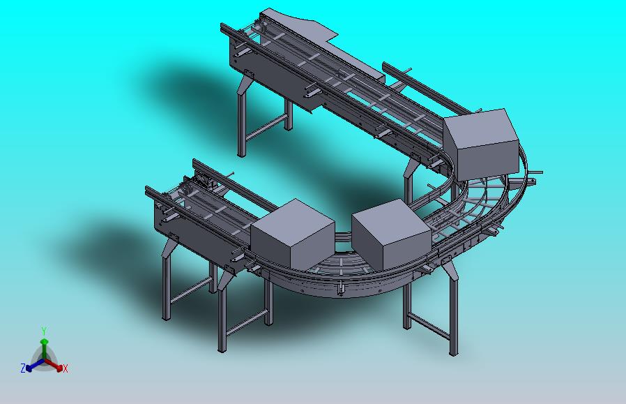 SPM U型传动带3D数模图纸 Solidworks设计