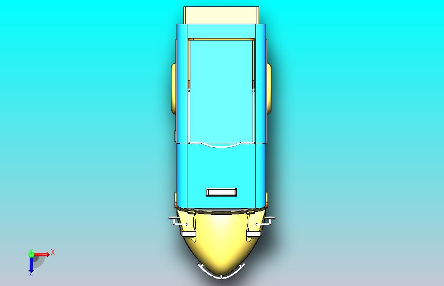 一辆嘟嘟三轮蛙头车