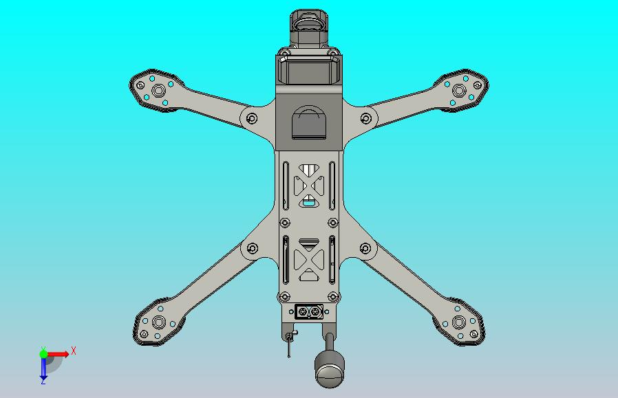 5英寸无人机FPV“ DeadCat”框架V1