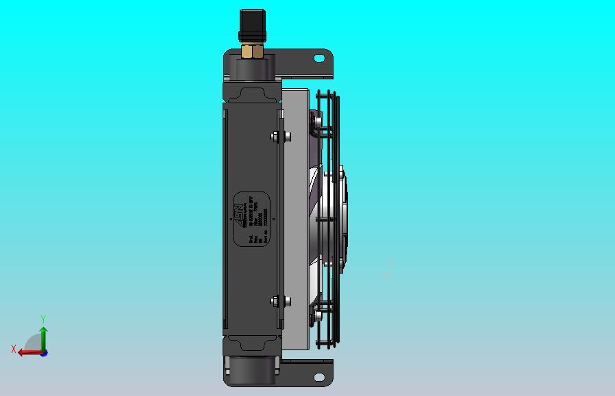 随车吊液压系统冷却器