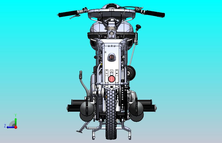 摩托车模型DKW 350