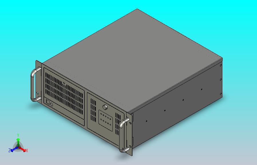 研华（ADVENTECH) 4U上架式工控机机箱