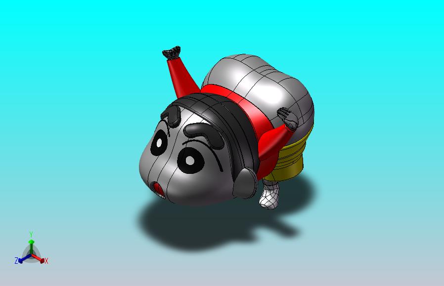 蜡笔小新模型公仔